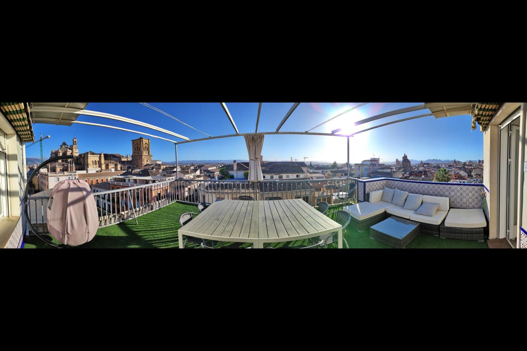 Appartamento Atico Panorama Catedral Granada Esterno foto