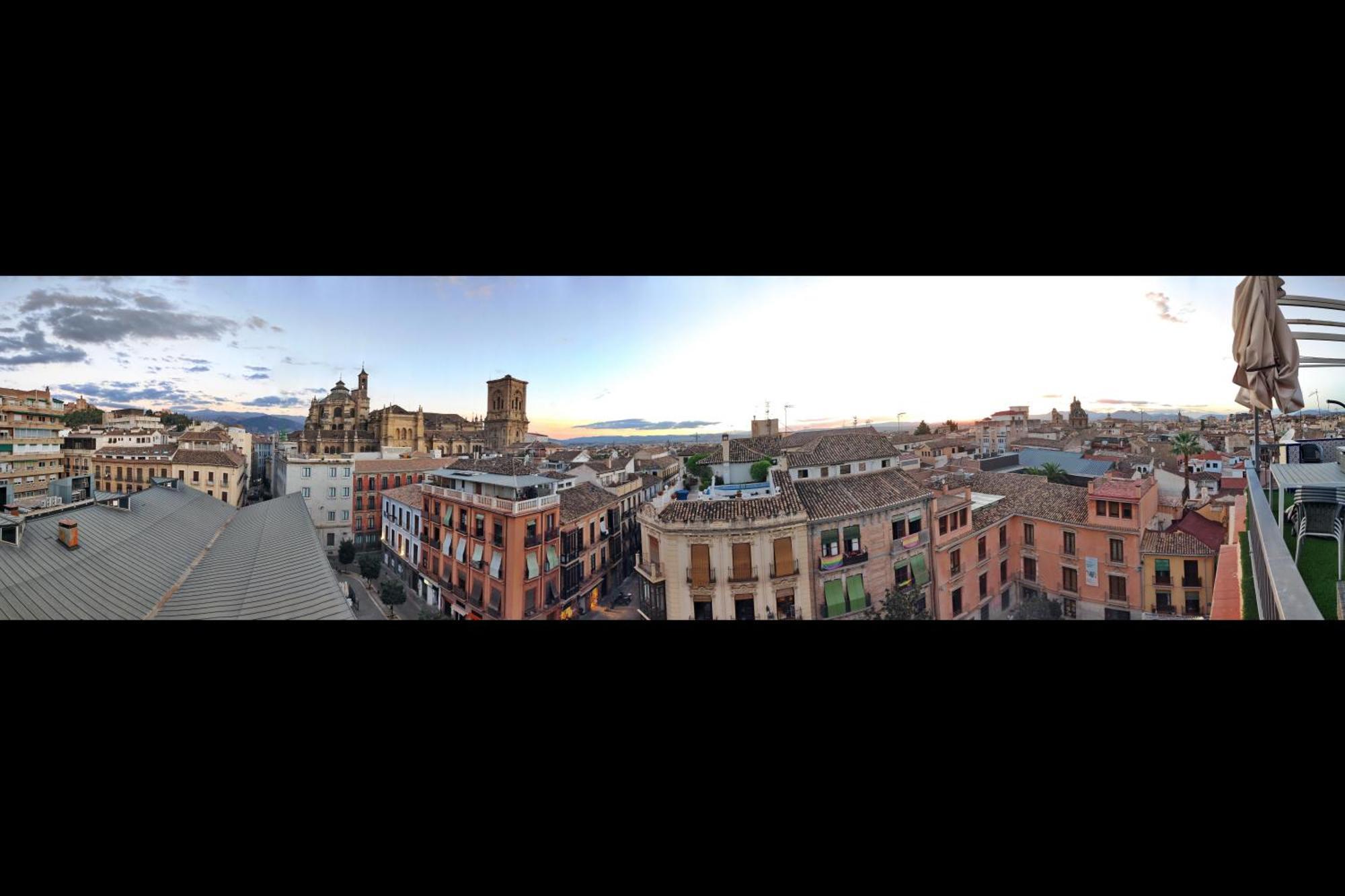 Appartamento Atico Panorama Catedral Granada Esterno foto