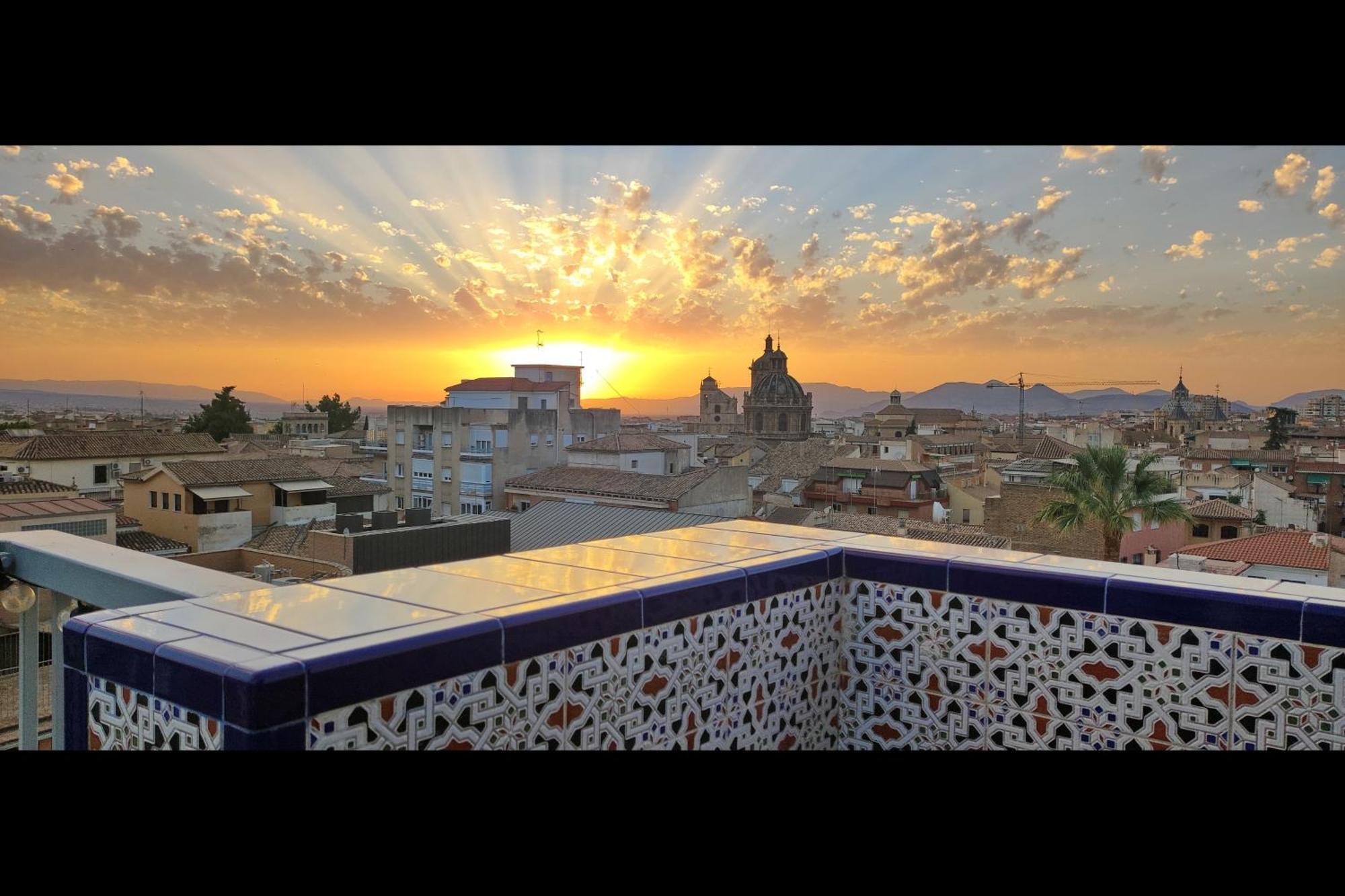 Appartamento Atico Panorama Catedral Granada Esterno foto