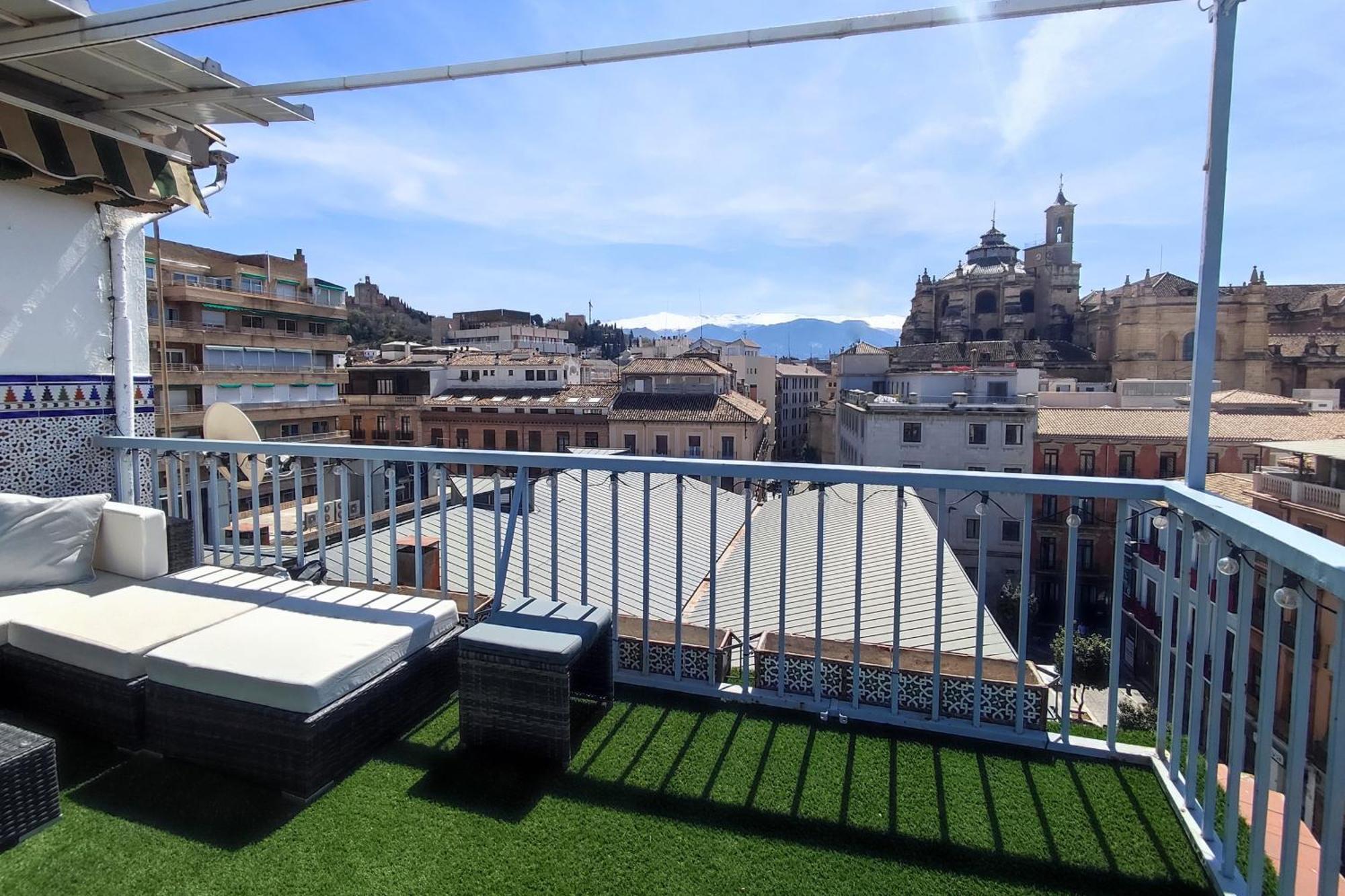 Appartamento Atico Panorama Catedral Granada Esterno foto